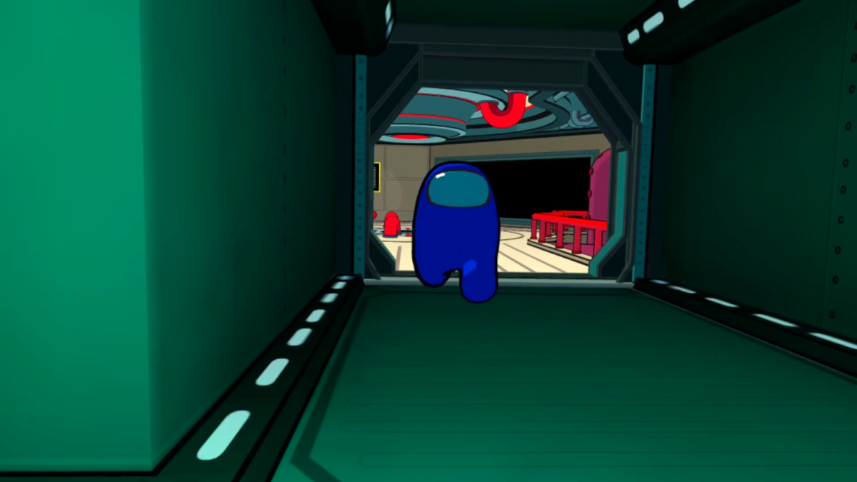 2 amongus blue running ccexpress