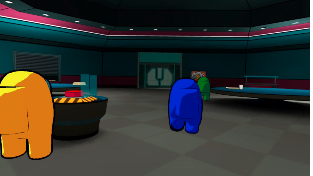 6 amongus cafeteria walking ccexpress