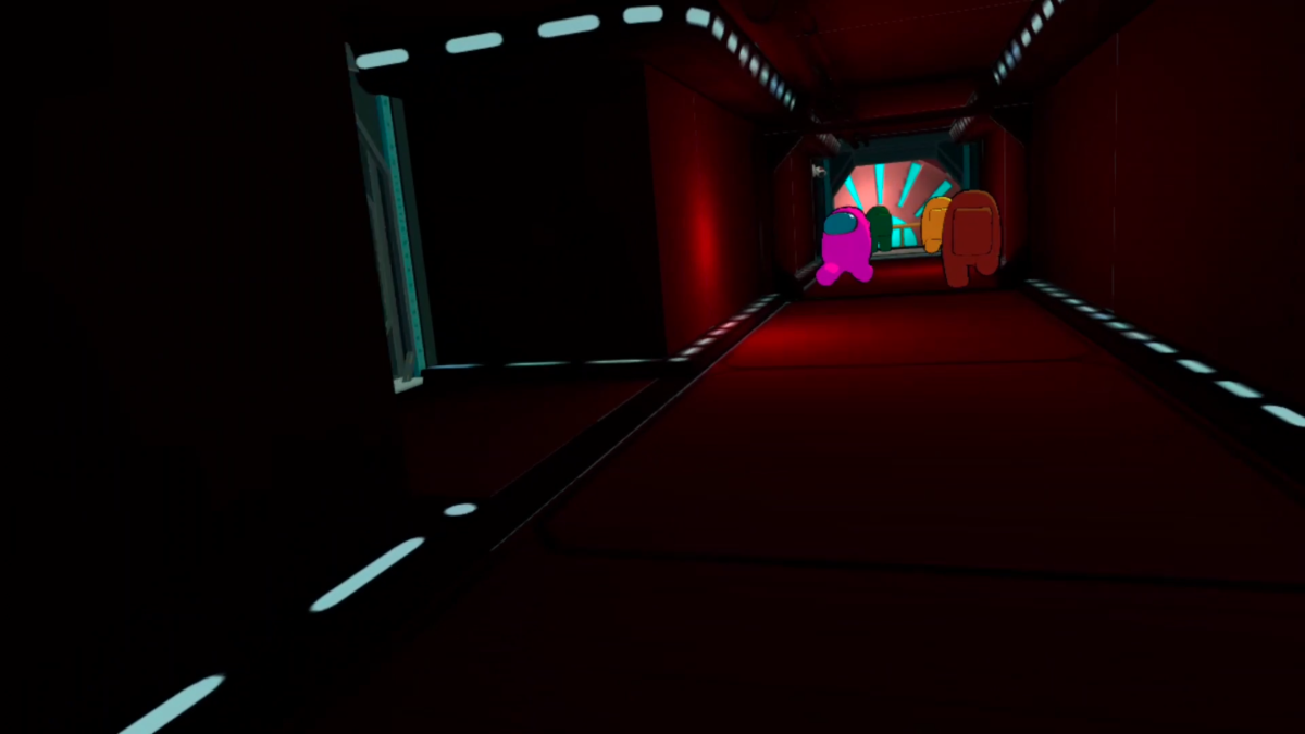 10 amongus red hallway ccexpress