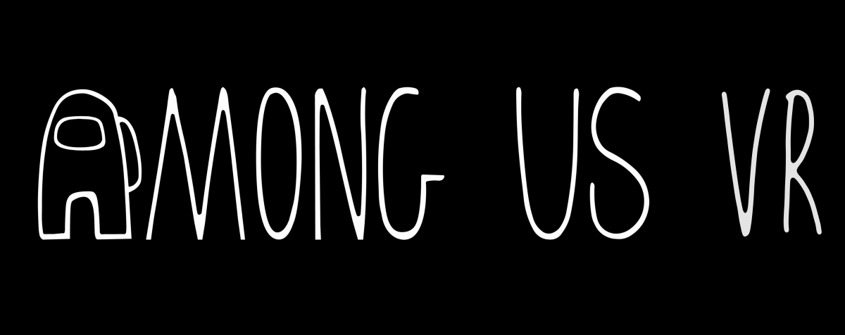 Among Us Logo black vr