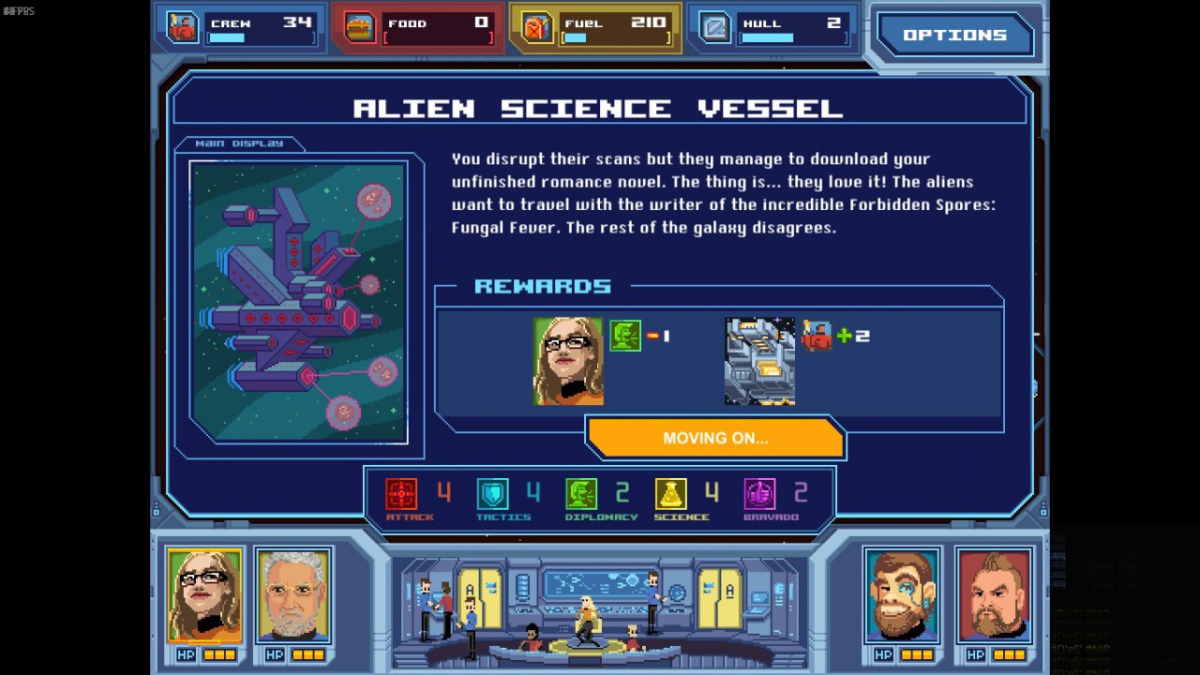 Orion Trail Alien Science Vessel